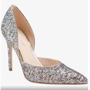Marc Fisher Christay Gold Glitter High Heel Pump